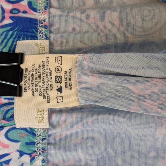 SIMPLY SOUTHERN Off The Shoulder Top Seashell Pattern Small - Picture 5 of 5